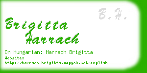 brigitta harrach business card